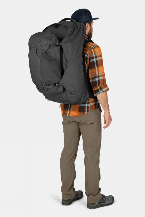 Osprey Mens Farpoint 70 Travel Pack Tunnel Vision Grey