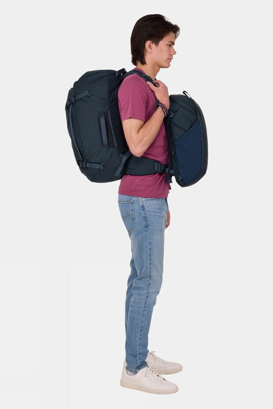 Thule Mens Landmark 60L Travel Pack Darkest Blue