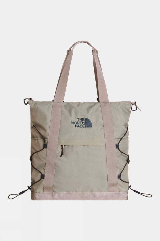 The North Face Borealis Tote Bag Stone Slab/Dark Chestnut