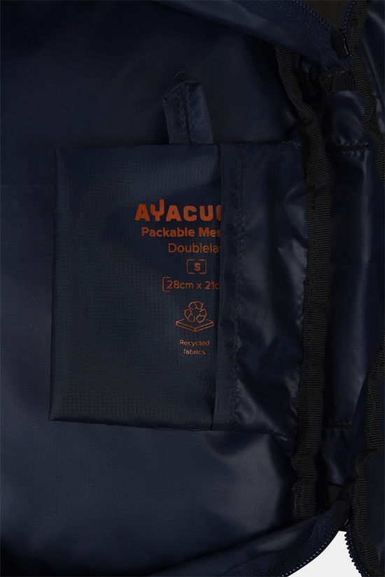 Ayacucho Meshbag Doublelayer Stuffsack - Small Black Iris