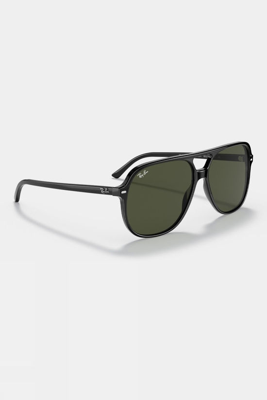 Ray-Ban Bill Sunglasses Polished Black - G-15 Green