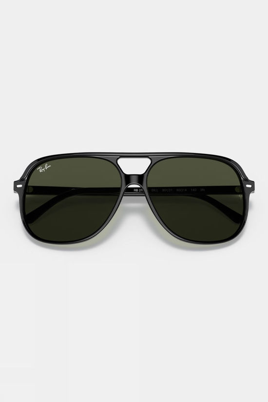 Ray-Ban Bill Sunglasses Polished Black - G-15 Green
