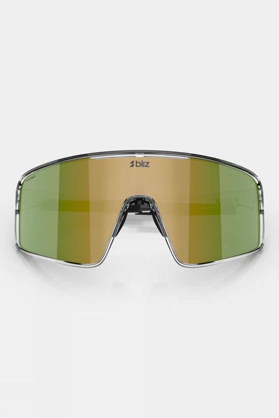 Bliz P001 Sunglasses Transparent White - Green