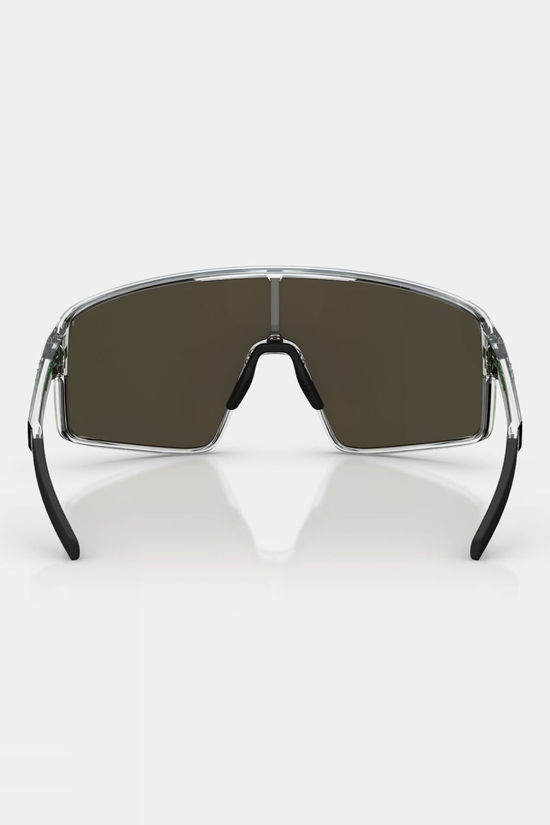 Bliz P001 Sunglasses Transparent White - Green