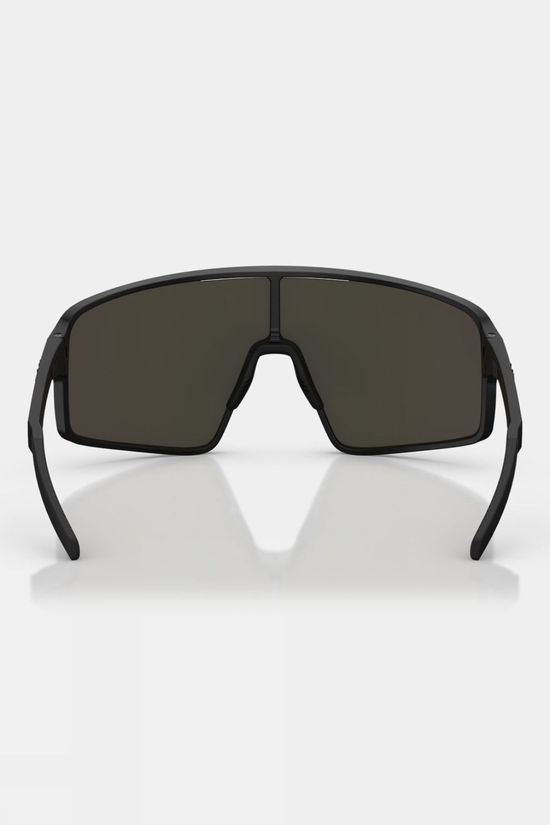 Bliz P001 Sunglasses Matte Black - Brown W Green Multi