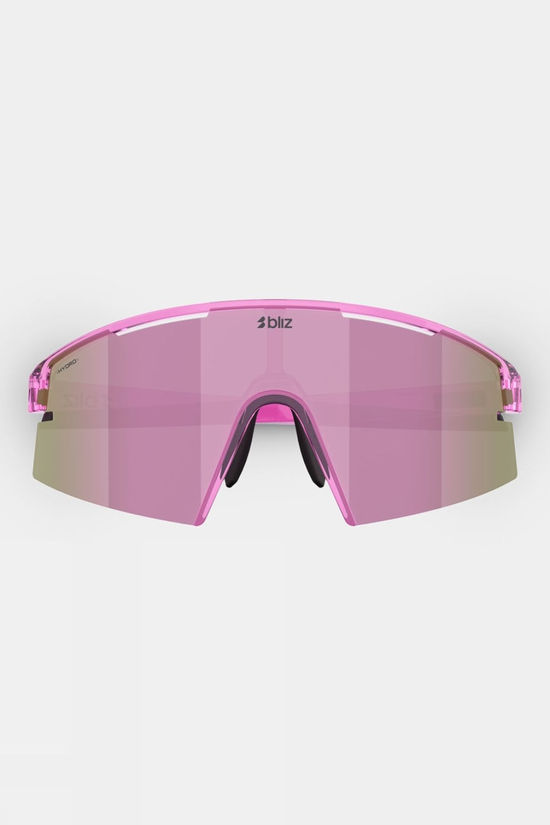 Bliz P006 Sunglasses Transparant Pink - Brown W Rose Multi
