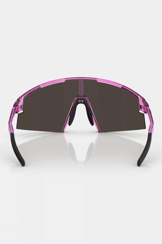 Bliz P006 Sunglasses Transparant Pink - Brown W Rose Multi