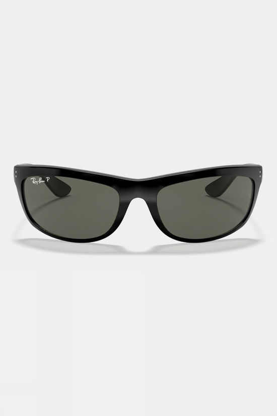 Ray-Ban Balorama Sunglasses Polished Black - G-15 Green Polarised