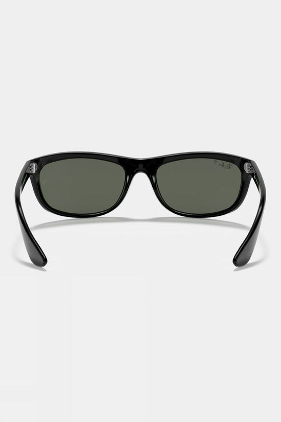 Ray-Ban Balorama Sunglasses Polished Black - G-15 Green Polarised