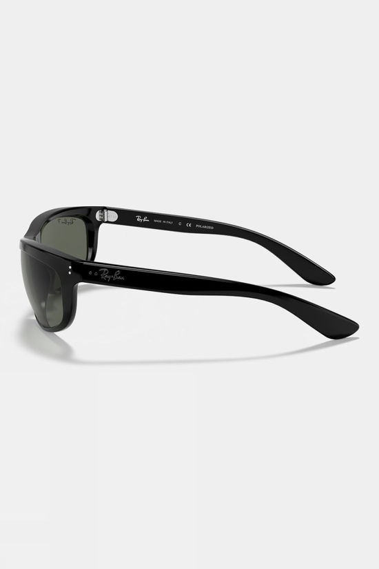 Ray-Ban Balorama Sunglasses Polished Black - G-15 Green Polarised