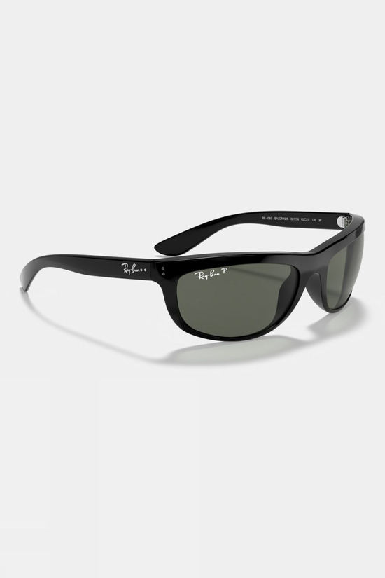 Ray-Ban Balorama Sunglasses Polished Black - G-15 Green Polarised