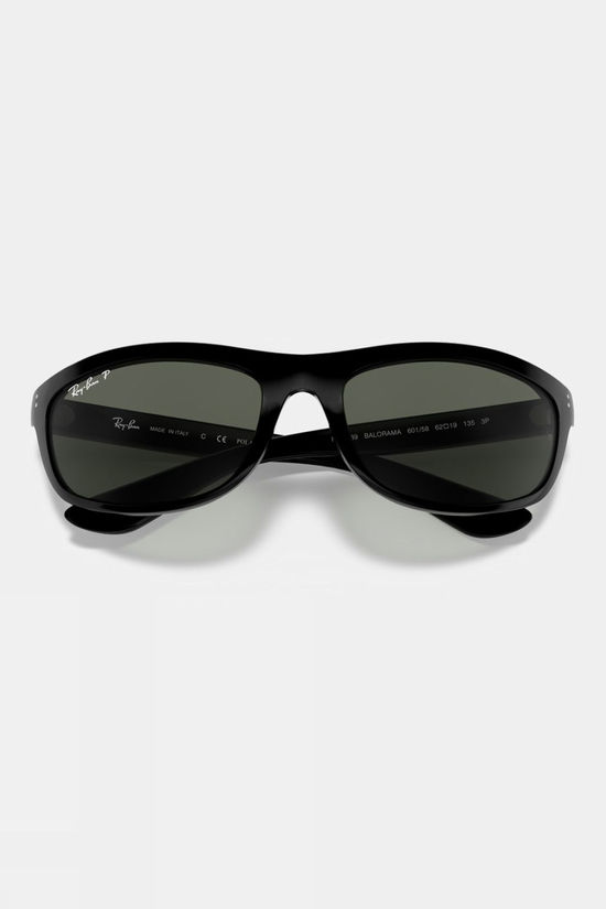 Ray-Ban Balorama Sunglasses Polished Black - G-15 Green Polarised