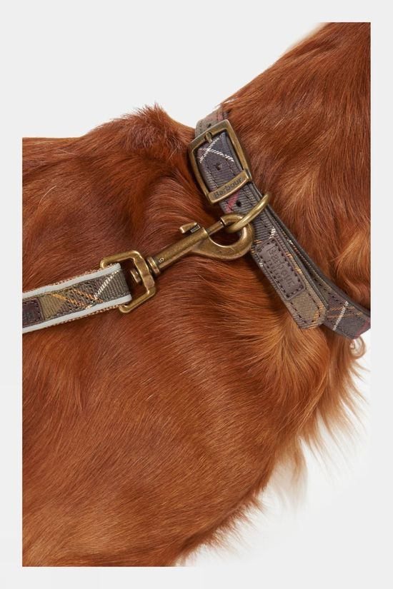 Barbour Reflective Tartan Dog Lead Classic