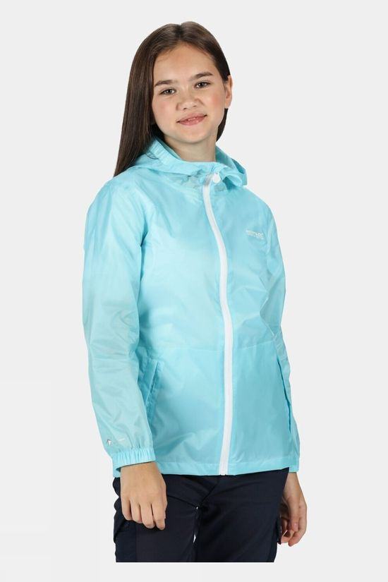 Regatta Kids Pack-It III Jacket  Cool Aqua