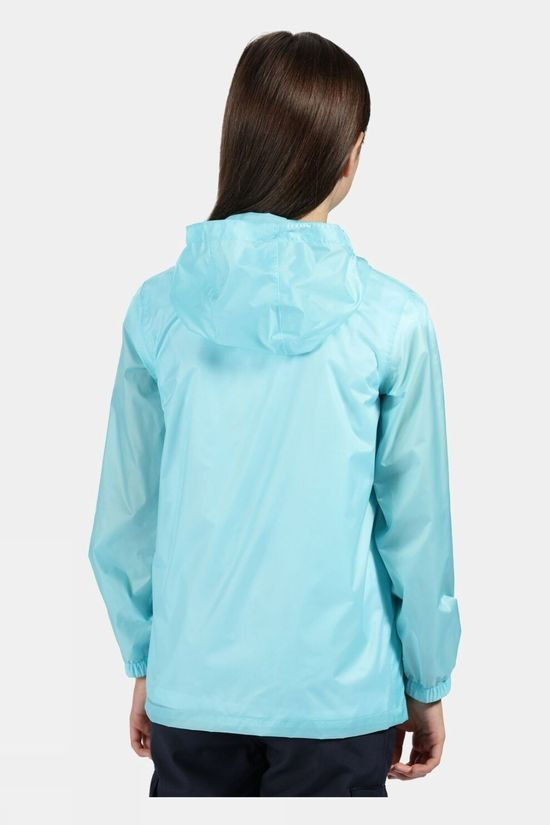 Regatta Kids Pack-It III Jacket  Cool Aqua