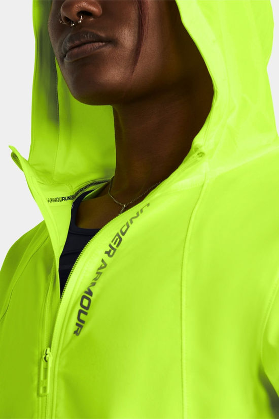 Under Armour Womens Outrun The Storm Jacket High-Vis Yellow/Reflective