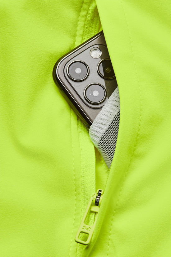 Under Armour Womens Outrun The Storm Jacket High-Vis Yellow/Reflective