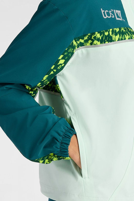 New Balance Womens London Edition Marathon Jacket Cosmic Jade