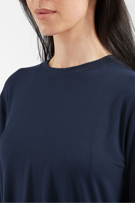 Lilybod Womens Kendall Long Sleeve Top Navy