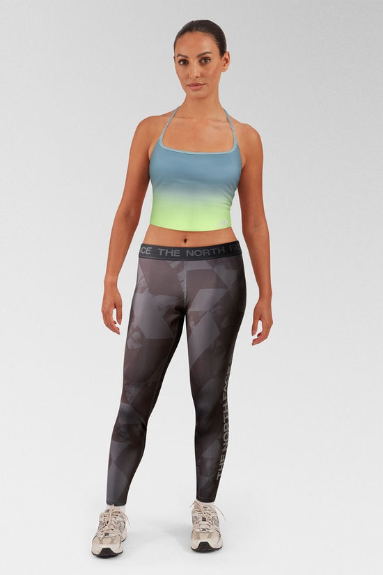 The North Face Womens Flex Mid-Rise Graphic Leggings Tnf Black Ao Ice Camo Print