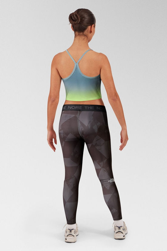 The North Face Womens Flex Mid-Rise Graphic Leggings Tnf Black Ao Ice Camo Print