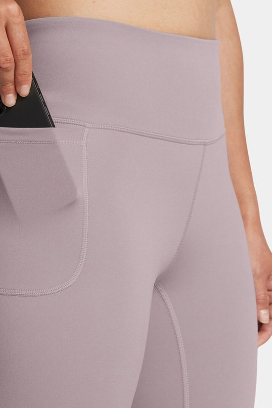 Under Armour Womens Motion Ankle Leg Leggings Tetra Gray/White