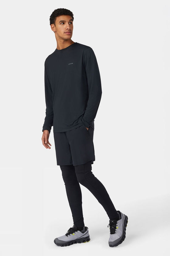 Ayacucho Mens Oslo Long Sleeve T-Shirt Black