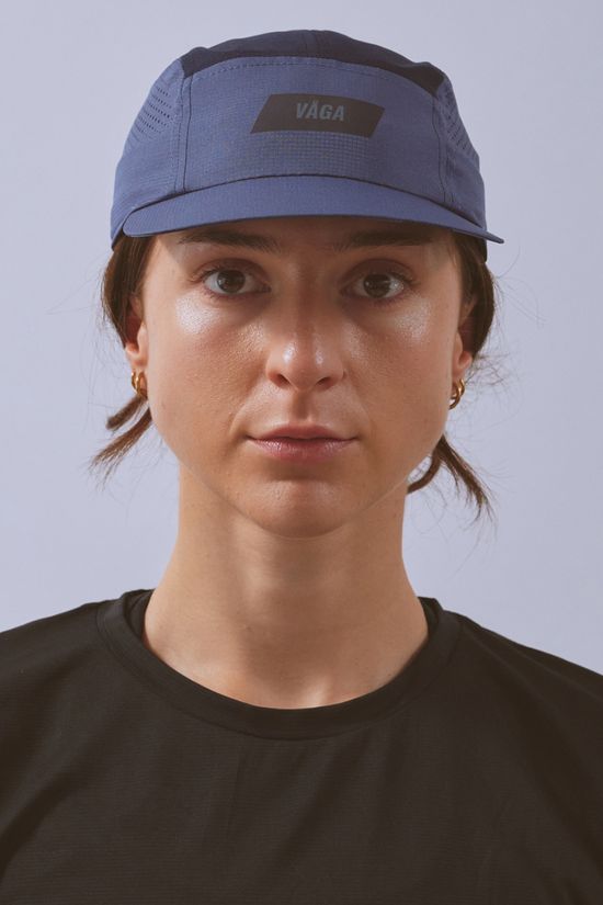 Vaga Feather Racing Cap Slate Blue