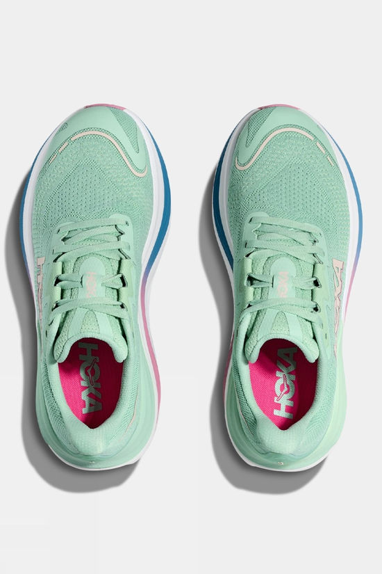 Hoka Womens Skyward X Shoes Jadeite/Dried Rose