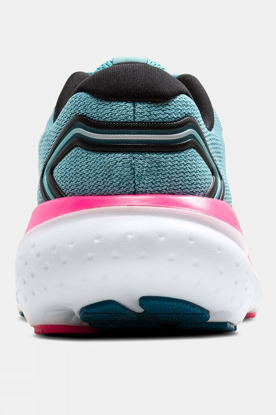 Brooks Womens Glycerin 21 Shoes Moroccan Blue/Aqua/Pink