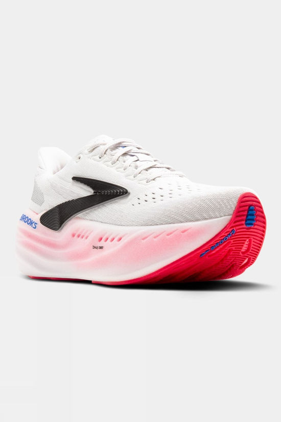 Brooks Womens Glycerin Max Shoes White/Black/Diva Pink