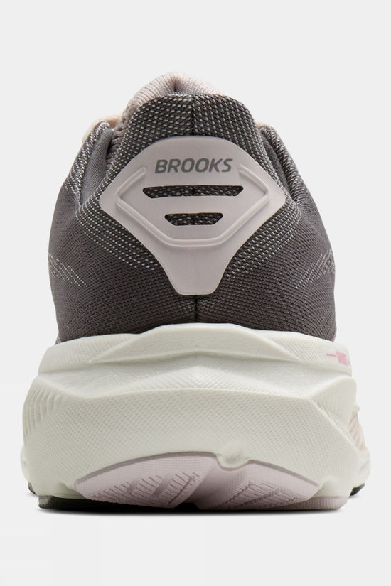 Brooks Womens Ghost 17 Shoes Poppy Seed/Pink/Bluewash