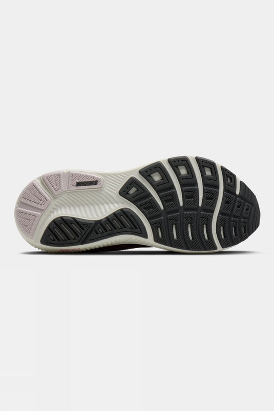 Brooks Womens Ghost 17 Shoes Poppy Seed/Pink/Bluewash