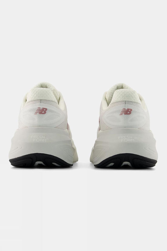New Balance Womens Fresh Foam X More V6 Shoes Sea Salt / Rosewood / Grey Matter