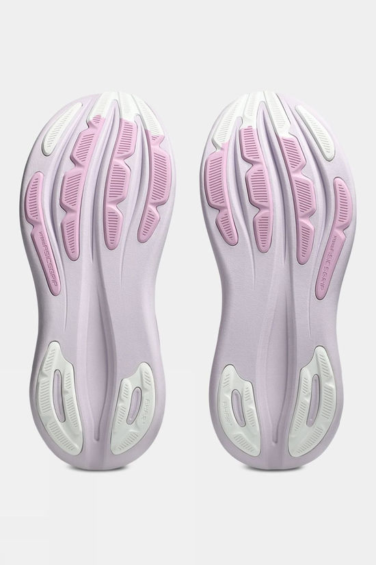 Asics Womens Nimbus 28 Shoes Dahlia/White