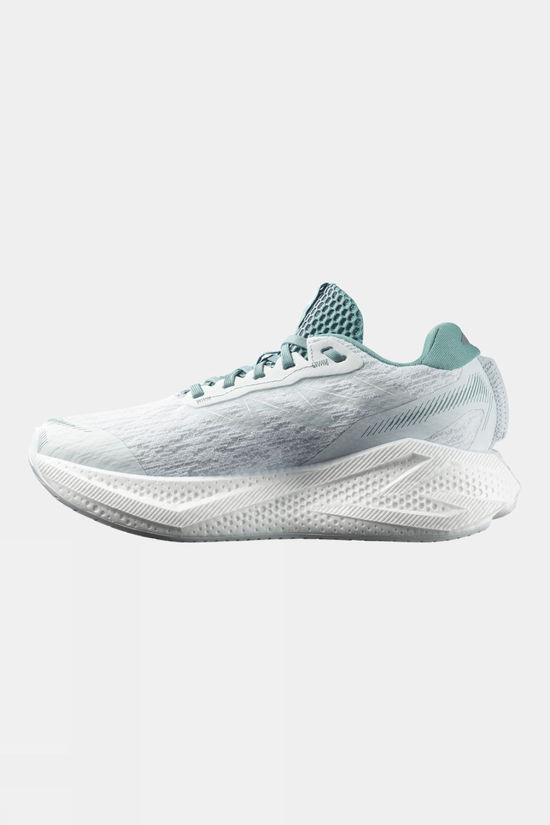 Salomon Womens Aero Glide 4 Shoes Ancient Water/White/Oil Blue