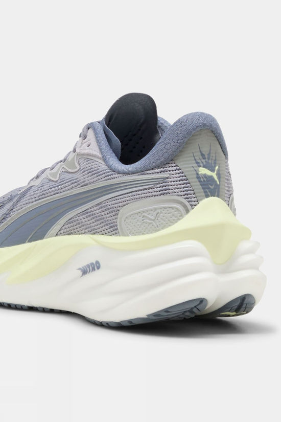 Puma Womens Velocity Nitro 4 Shoes Vibrant Silver-Apple Spritz