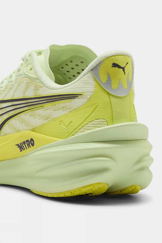 Puma Womens Deviate Nitro 4 Shoes Apple Spritz-Lux Lime
