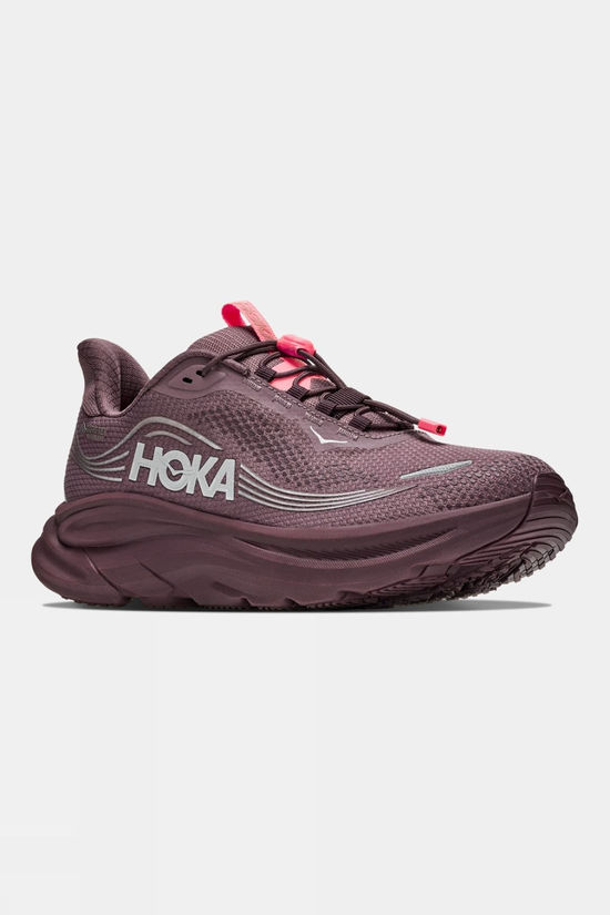 Hoka Womens Clifton 11 GTX Shoes Smoky Quartz / Deep Mauve