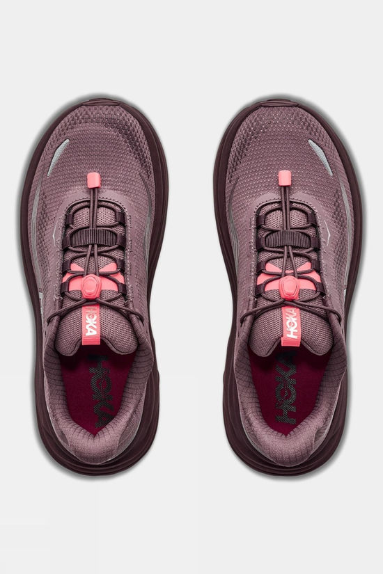 Hoka Womens Clifton 11 GTX Shoes Smoky Quartz / Deep Mauve