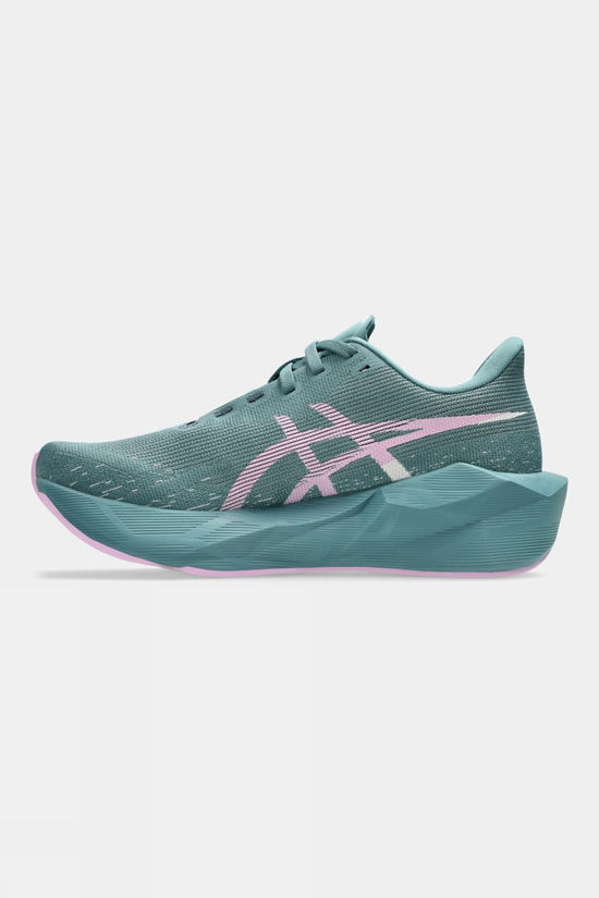 Asics Womens Novablast 6 Shoes Foggy Teal/Hazy Lilac
