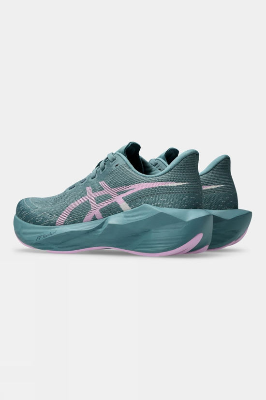 Asics Womens Novablast 6 Shoes Foggy Teal/Hazy Lilac