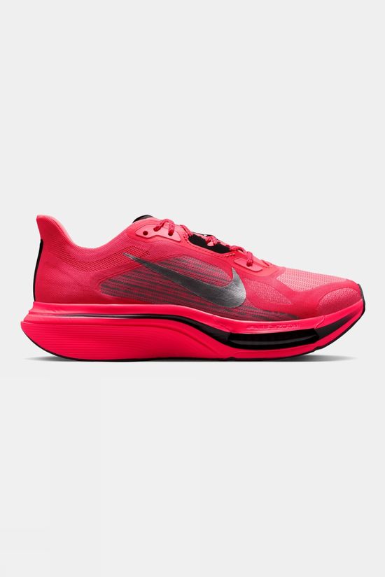 Nike Womens Pegasus Plus 2 Shoes Flash Crimson/Metallic Silver-Black