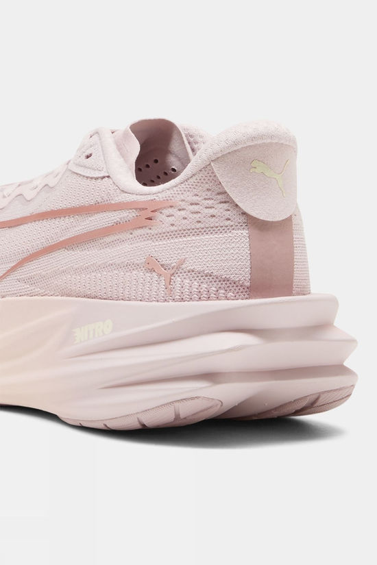 Puma Womens Deviate Pure Nitro Shoes Misty Pink