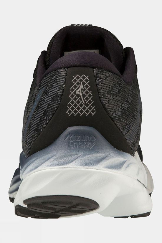 Mizuno Womens Wave Inspire 19 Shoes Black/Silverstar/Snowcrest
