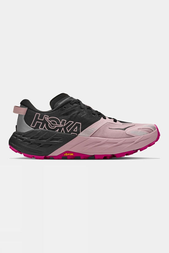 Hoka Womens Speedgoat 7 Shoes Black / Pink Opal