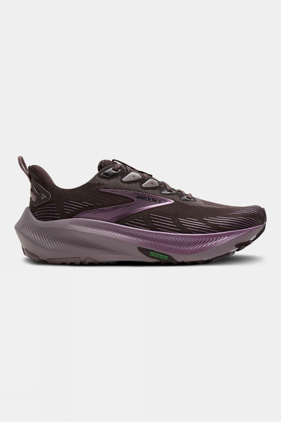 Brooks Womens Ghost Trail Shoes Raisin/Purple/Metallic