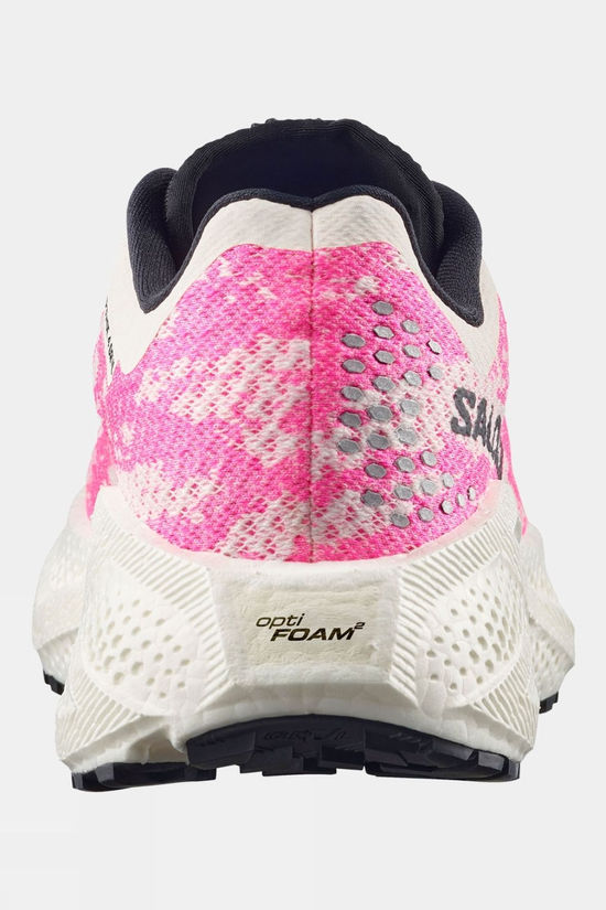 Salomon Womens Aero Glide 4 GRVL Shoes Vanilla Ice/Knockout Pink/Black
