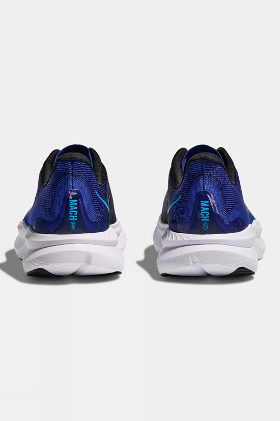 Hoka Mens Mach 6 Shoes Black/Night Sky