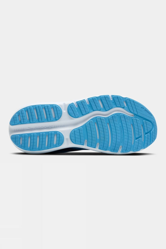 Brooks Mens Ghost Max 2 Shoes Bonnie Blue/Blue Ribbon/Yellow